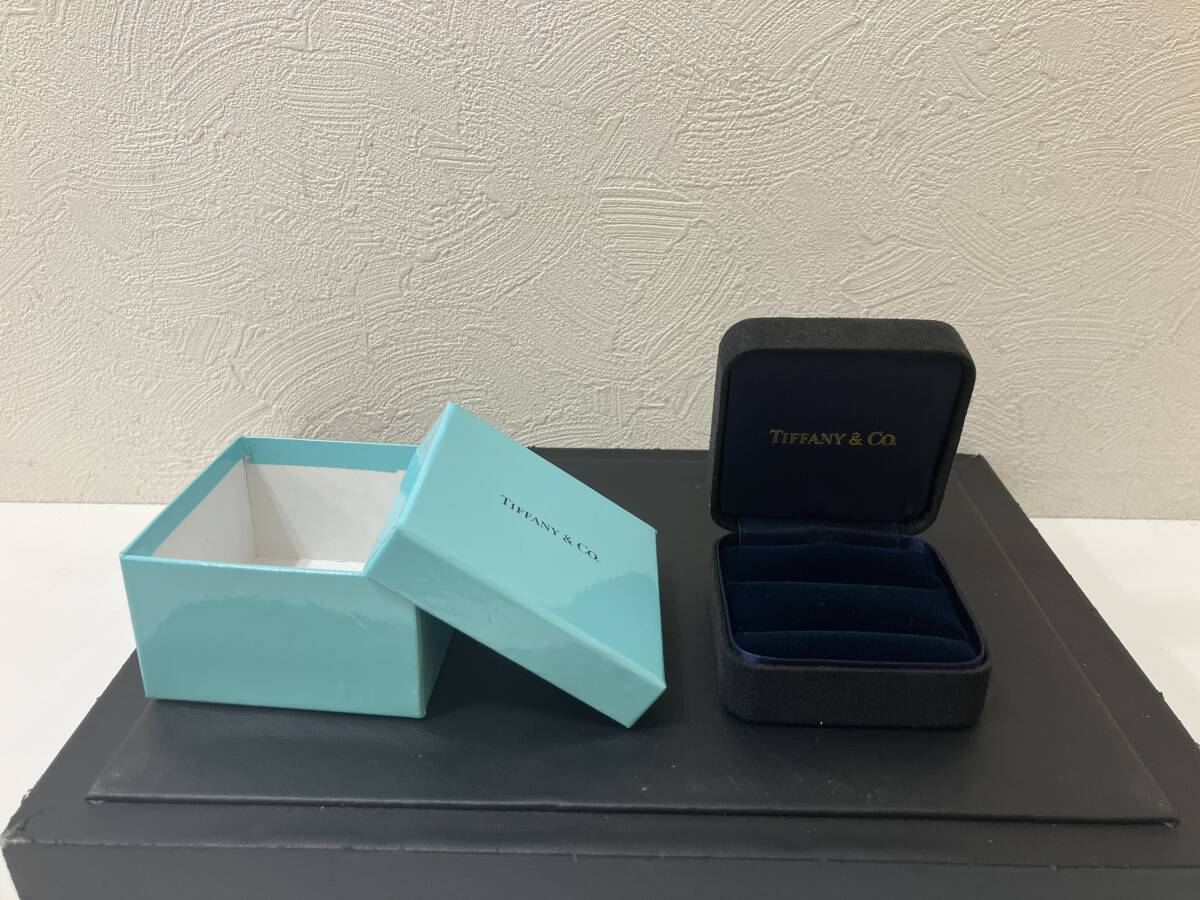 ☆ Tiffany & Co. ティファニー リングケース ジュエリーボックス 空ケース 管ARRR拍卖