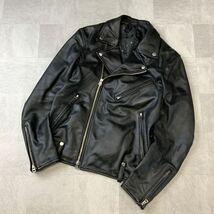 TK タケオキクチ 羊革 ライダースジャケット メンズ Mサイズ ブラック拍卖