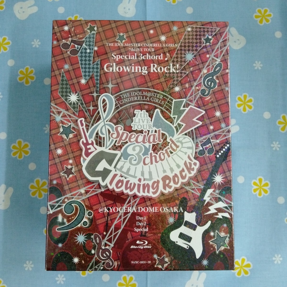 THE IDOLM@STER CINDERELLA GIRLS 7thLIVE TOUR Special 3chord♪ Glowing Rock! @KYOCERA DOME OSAKA Blu-ray 未開封新品 付属品なし 拍卖