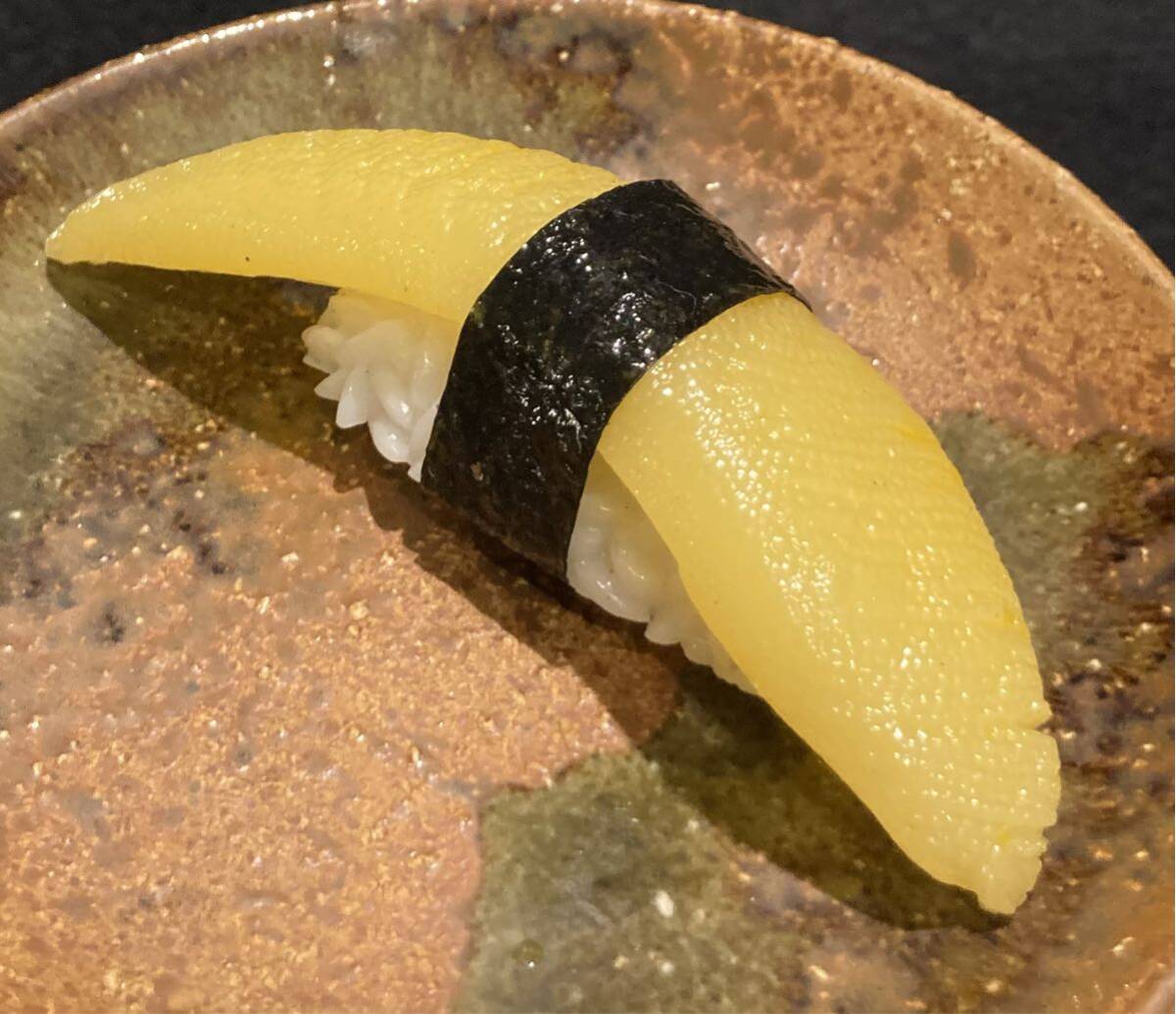 食品サンプル 握り寿司 数の子海苔付き拍卖
