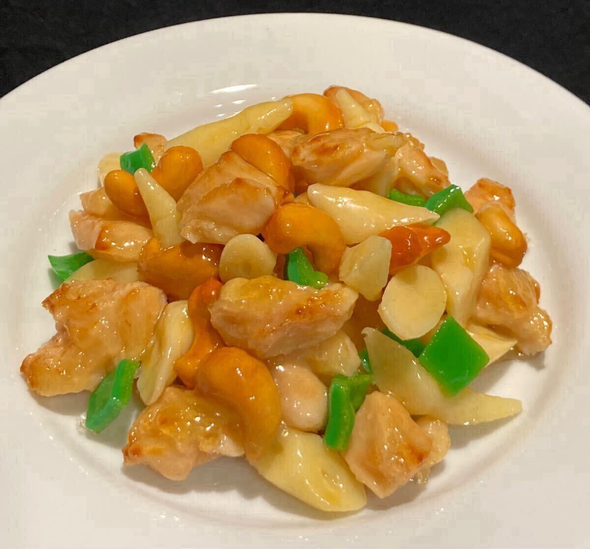 食品サンプル 鶏肉とカシューナッツ炒め ランチサイズ拍卖