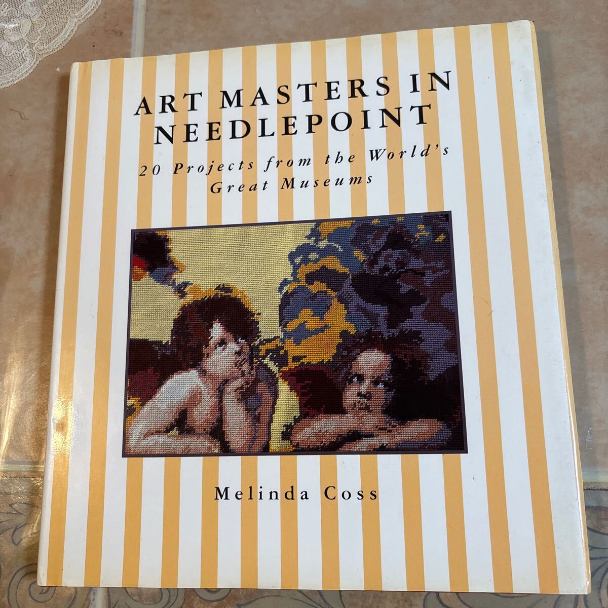 洋書 ニードルポイント 世界の美術館より20デザイン ゴッホ ラファエル ダヴィンチ ルノアール ロートレック他 Needlepoint: 20拍卖