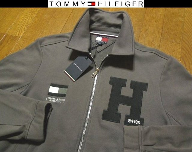 XL日本サイズ位★セール送無料★新品トミーヒルフィガーUSA限定ビッグロゴモデル1点物 ジャケット4方向伸縮ストレッチ 拍卖