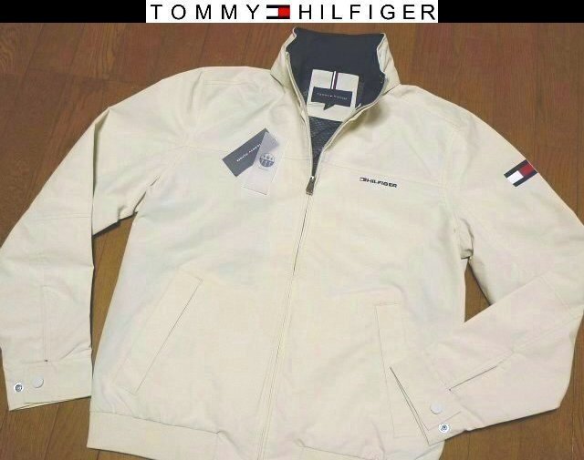 XL日本サイズ位★セール送無料★新品トミーヒルフィガーUSA限定 WATER STOP フード付 ジャケット シッカリ素材 防水耐風磨耗 拍卖