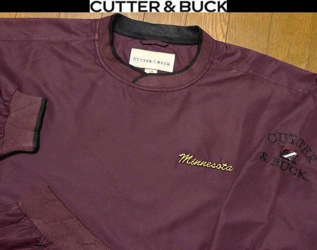 5L-6L・4XL-5XL日本サイズ位★セール送無料★超希少 カッター&バック USA限定 美品 特注刺繍 防風撥水 ジャケット拍卖