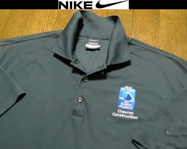 3L-4L・2XL-3XL日本サイズ位【セール送料無料】超希少 ナイキゴルフUSA限定 特注刺繍 4方向伸縮速乾ストレッチ ポロシャツ拍卖