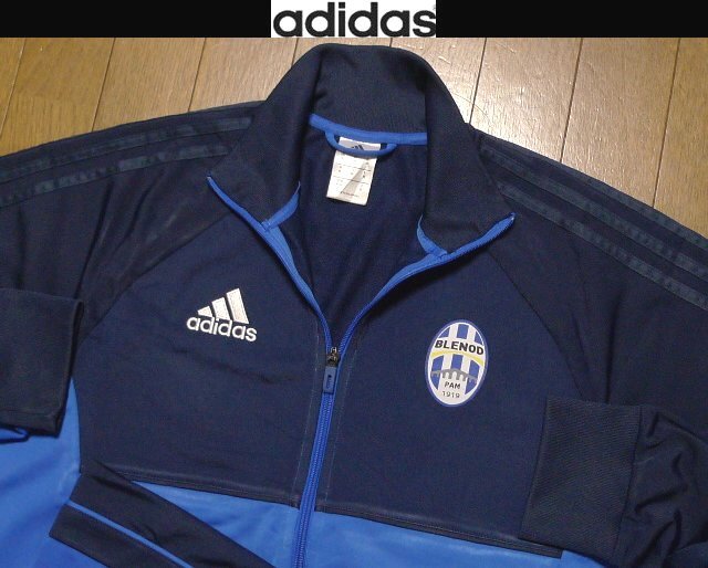 L日本サイズ位★セール送無料★超希少アディダスUSA限定隠れ3ストライプモデル1点物 美品 特注 ジャージ ジャケット拍卖