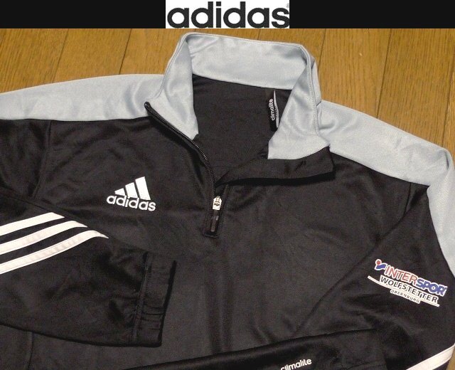 L日本サイズ位★セール送無料★超希少 アディダス USA限定モデル1点物 美品 特注速乾除湿 4方向伸縮 ジャージトップ ジャケット拍卖