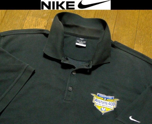 4L-5L・3XL-4XL日本サイズ位【セール送料無料】超希少 ナイキゴルフ USA限定モデル1点物 特注刺繍 速乾除湿伸縮 ポロシャツ拍卖