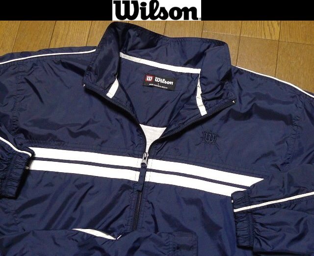 5L-6L・4XL-5XL日本サイズ位超希少 ウイルソン USA限定モデル1点物 防風 WILSON ジャケット拍卖