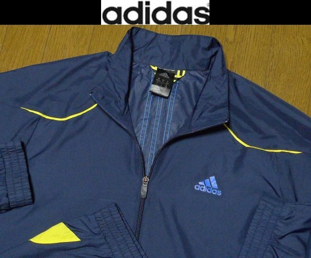 2L-3L・XL-XXL日本サイズ位【セール!送料無料】超希少 アディダス USA限定3本ラインモデル1点物 美品 防風撥水 ジャケット拍卖