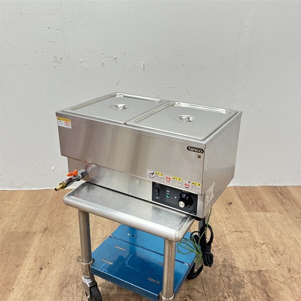 タニコー 卓上電気ウォーマー N-TCW-5535E-2 中古 4ヶ月保証 2021年製 単相100V 幅550x奥行350 厨房【無限堂大阪店】拍卖
