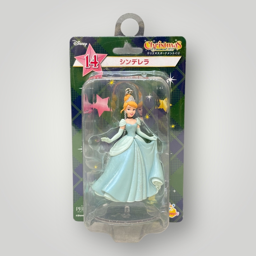 <未開封>シンデレラ「ディズニー クリスマスオーナメントくじ 2021」 ディズニープリンセス シリーズ フィギュア★高さ約8cm拍卖