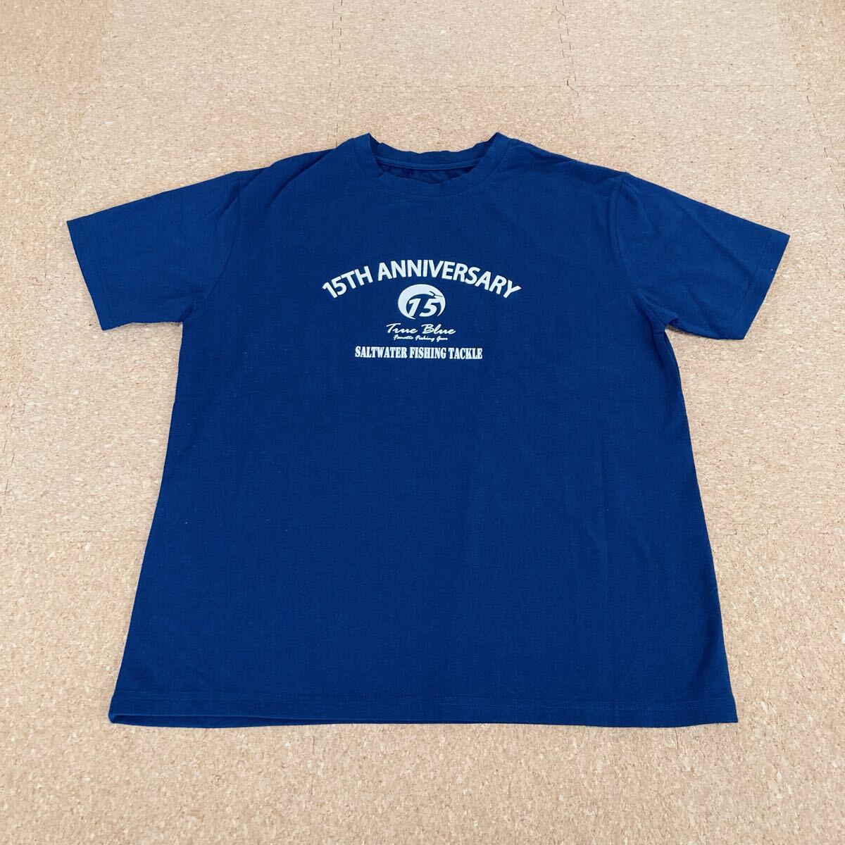 メロン屋工房 15周年Tシャツ ネイビー Mサイズ 美品 釣り ウェア拍卖