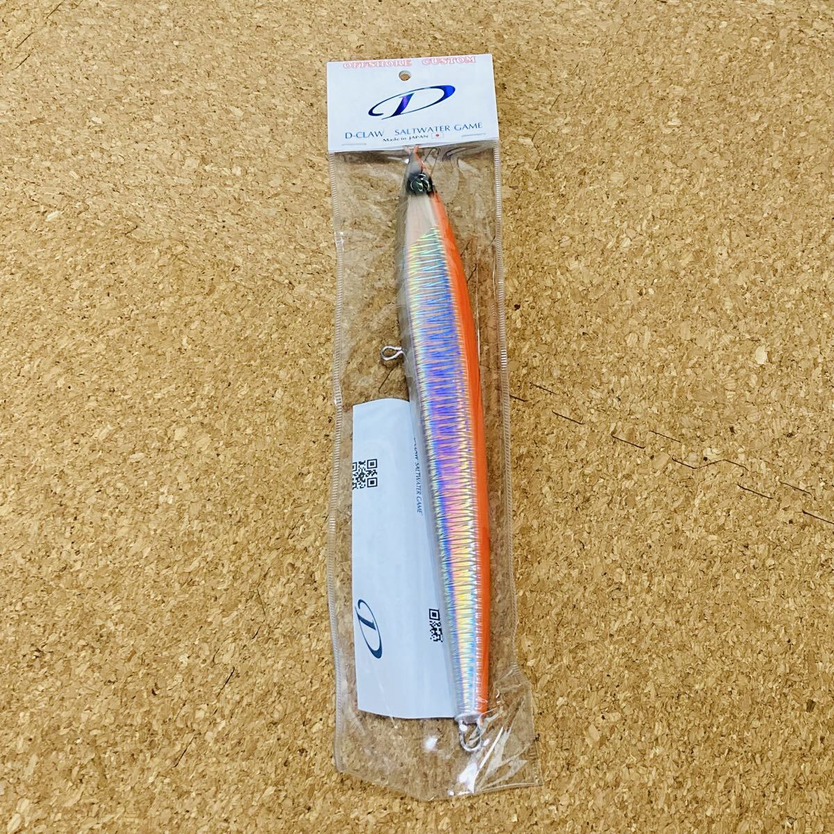 D-CLAW MARINO マリノ 300 スリム サンオレンジバック 未使用品 キャスティング ルアー ダイビングペンシル ヒラマサ 拍卖