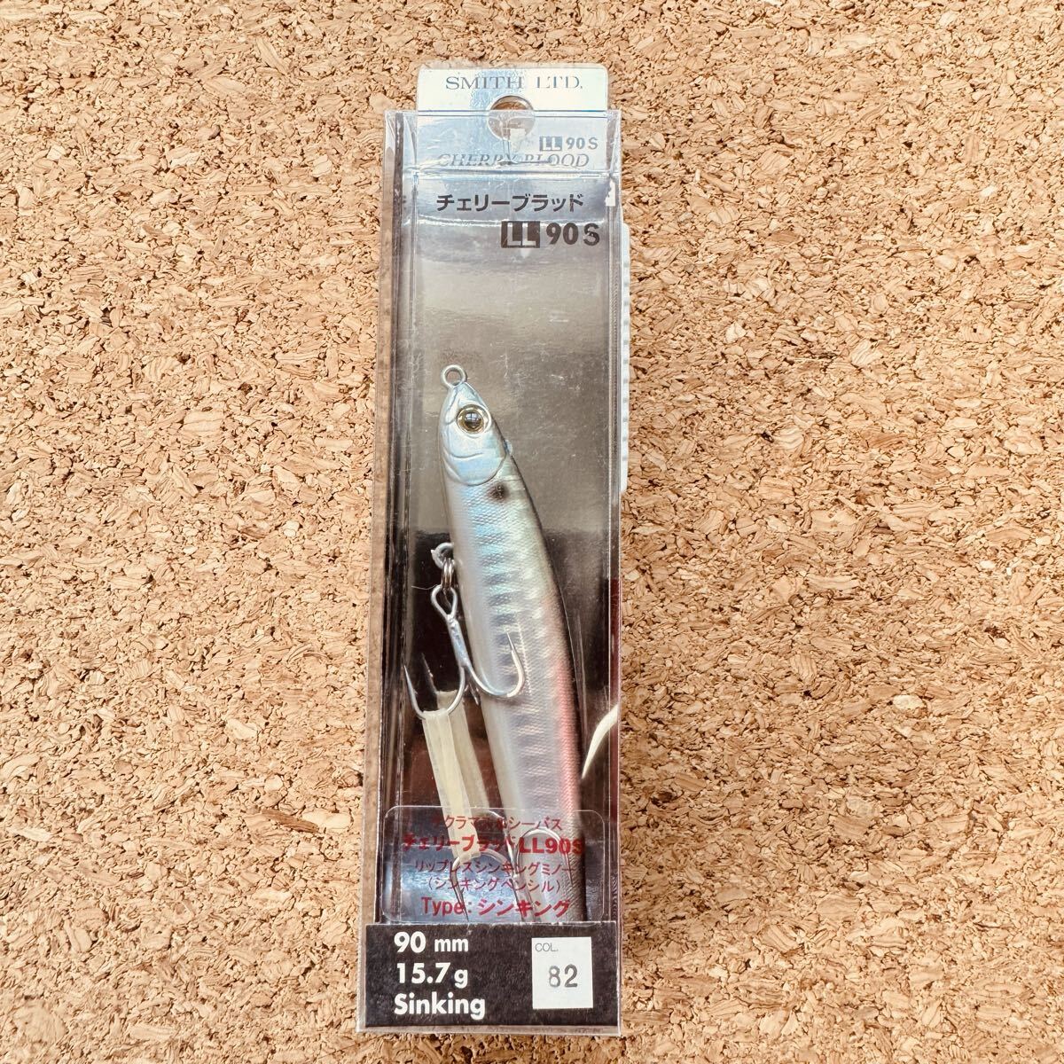 スミス SMITH LTD チェリーブラッド LL90S 未使用品 CHERRY BLOOD 90㎜ 15.7g シンキング サクラマス&シーバス拍卖
