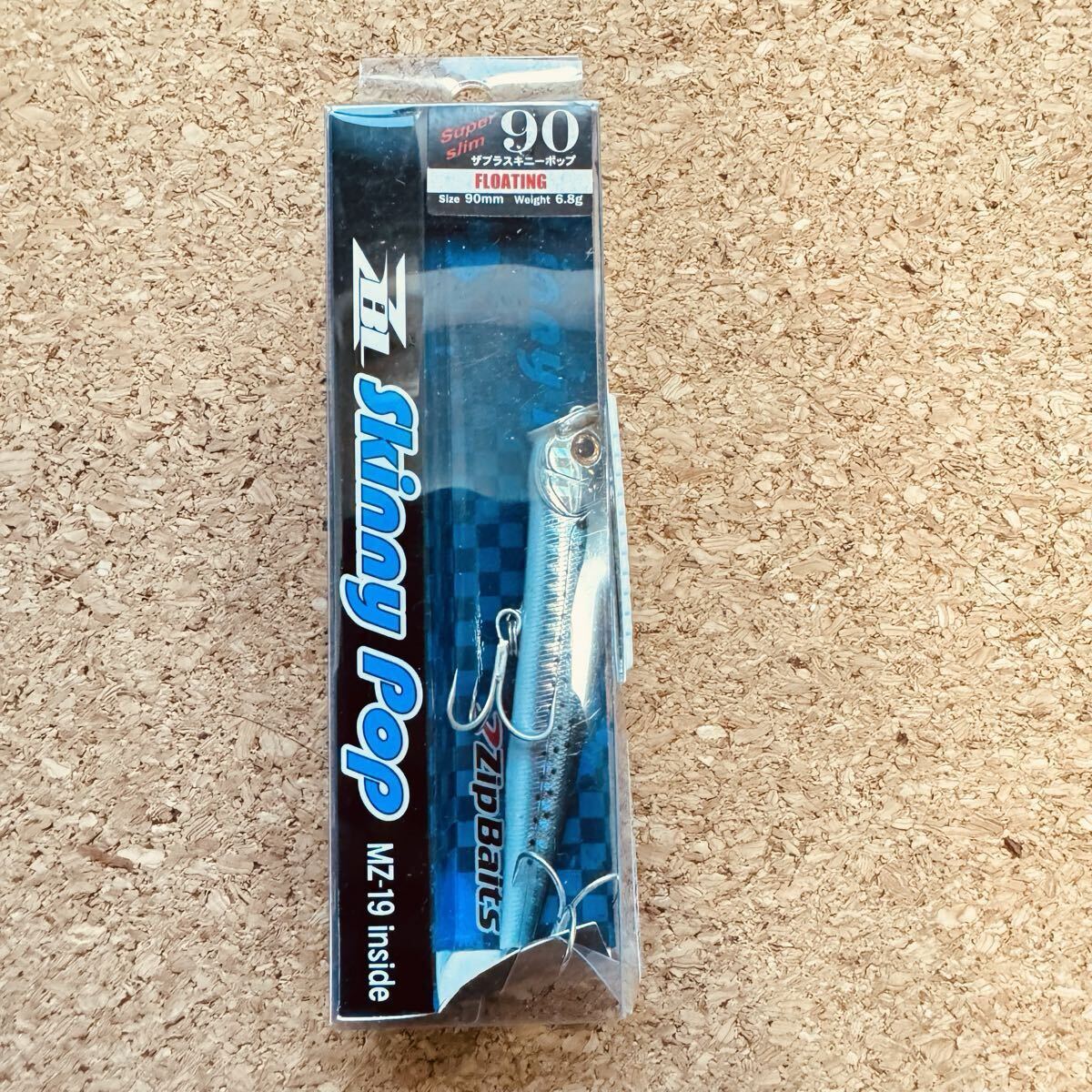 ジップベイツ ZIP BAITS ザブラ スキニーポップ ホロギンクロボラ 90㎜ 6.8g 超美品 トップ ルアー SKINNY POP拍卖