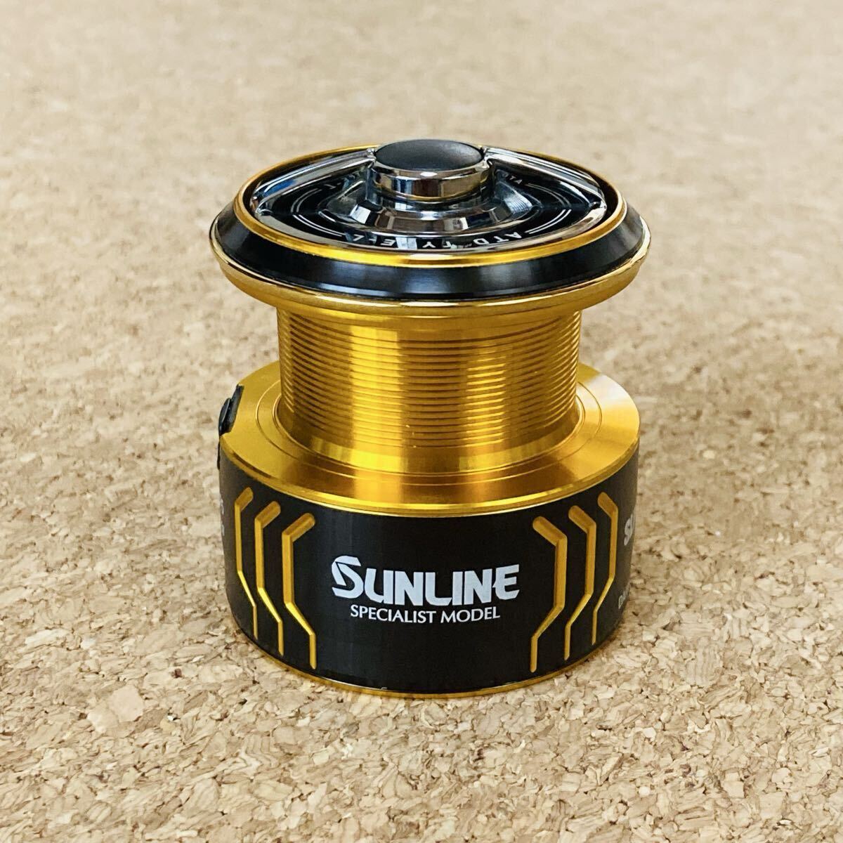 サンライン スペシャリストスプール SSM-2500-R5 ゴールド ATD TYPE-L レバーブレーキリール SLP WORKS拍卖