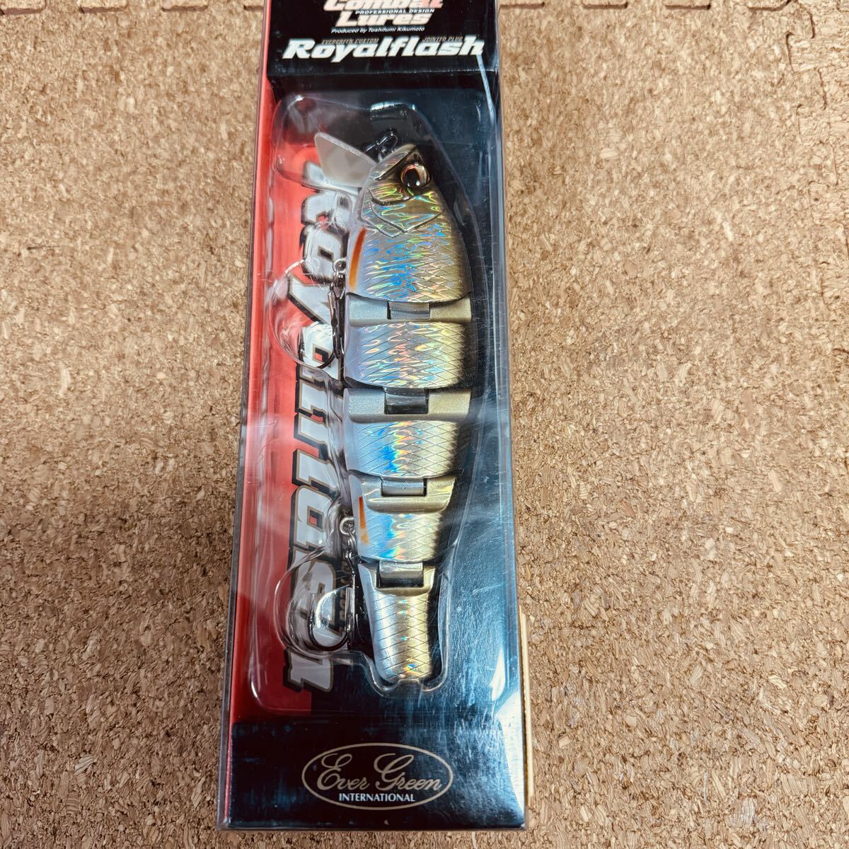 エバーグリーン ロイヤルフラッシュ ♯221 メラメラシャッド 超美品 コンバットルアー Royalflash拍卖