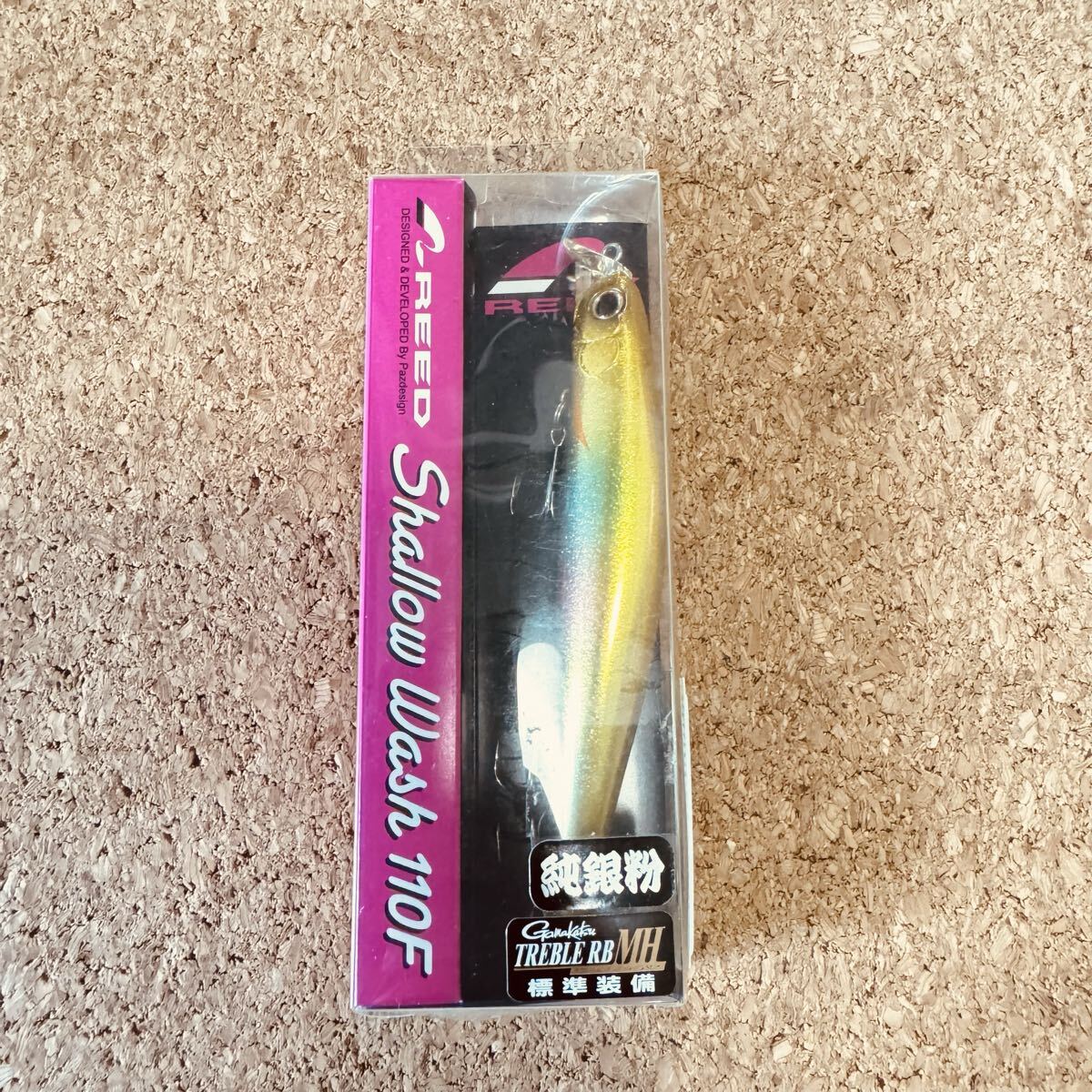 ザップ パズデザイン リード シャローウォッシュ 110F 銀粉 ゴールドフラッシュ 未使用品 ルアー拍卖