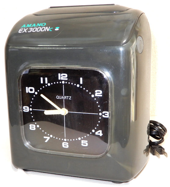 AMANO アマノ EX3000Nc タイムレコーダー拍卖