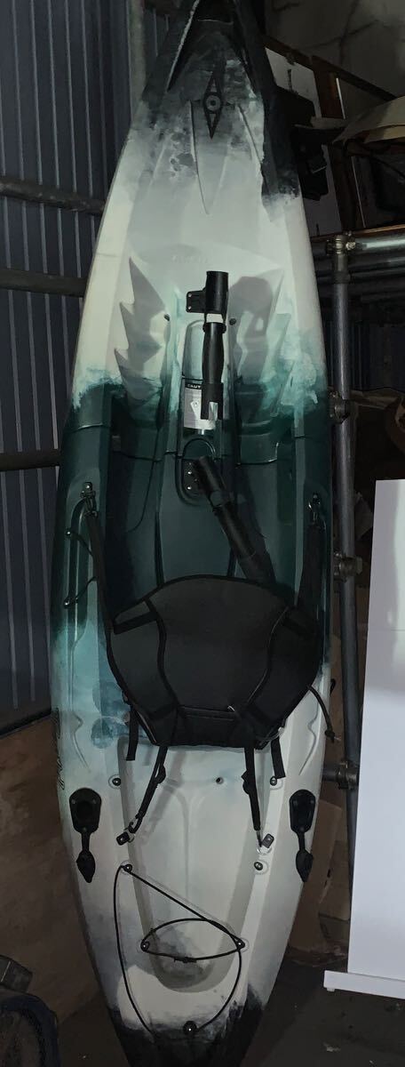 POINT65°N ポイント65 Tequila Angler テキーラアングラー 分割式カヤック グリーンカモフラージュ アウトドア 格安売り切り拍卖