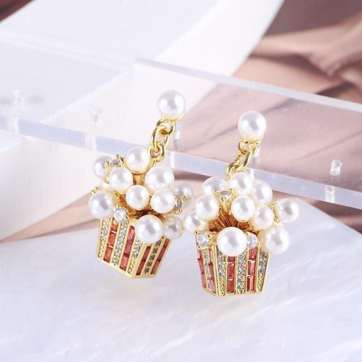 正規新品 KateSpade ケイトスペード ポップコーン ピアス拍卖