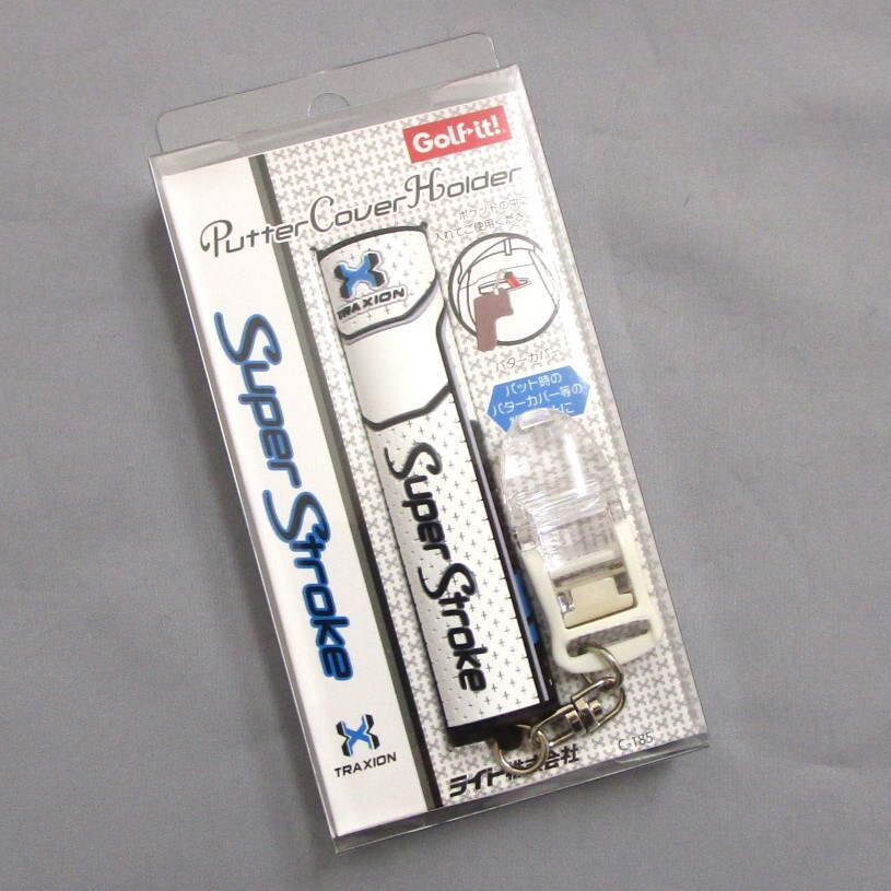 スーパーストローク パターカバー キャッチャー WH×BL(230) 日本正規品 SuperStroke Traxion TOUR 2.0 ミニチュア ホワイト ブルー拍卖