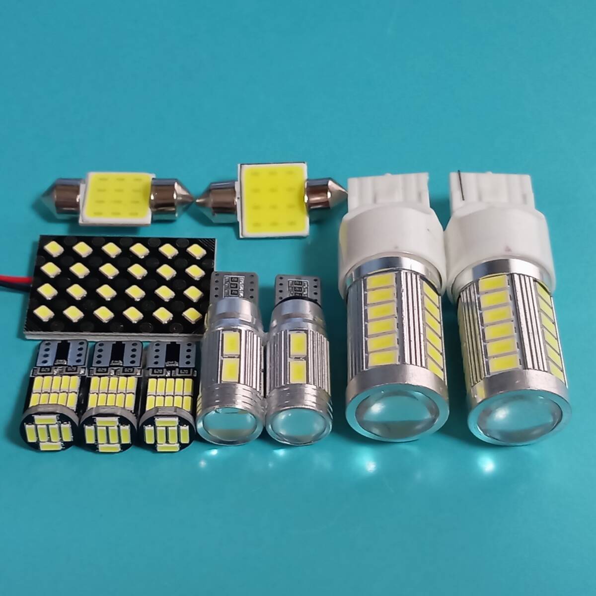 GT3 GT7 XV 超爆光!T10 LED ルームランプ ポジション ナンバー灯 バックランプ 10点セット スバル /33/57/26/t31/s24拍卖