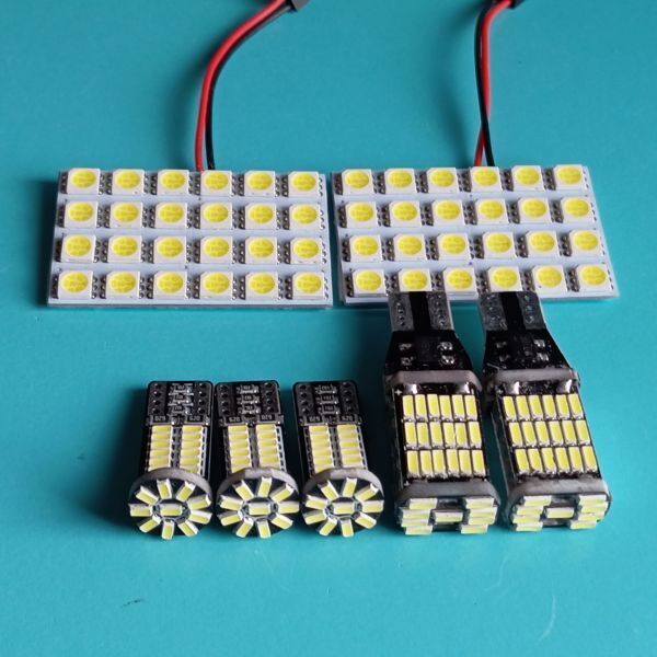 JH1 JH2 N-WGN カスタム 超爆光!T10 LED ルームランプ バックランプ ナンバー灯 ポジション 7点セット ホワイト ホンダ /45/s24/34拍卖