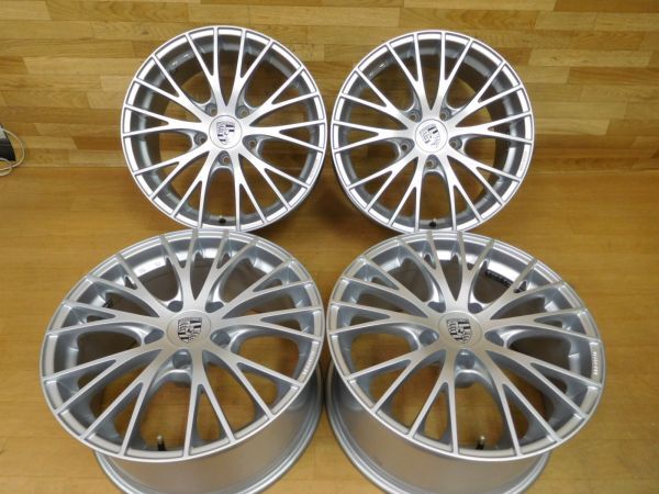15-710◆美品★MAK RENNEN★18in9J+45,8J+50 PCD130-5H★ポルシェ ボクスター スタッドレス用などに拍卖