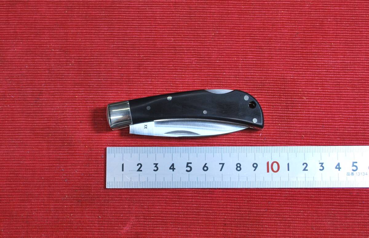 CASE(ケースナイフ)#149 ロックブレード ハンドル:ブラックデルリン 赤箱入り拍卖