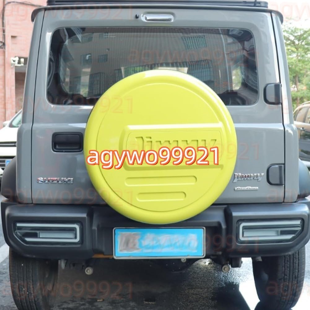 ジムニー JB74 JB64 スズキ車タイヤカバー 背面 スペアタイヤカバー ハードカバー タイヤ カバー 簡単装着 防水 Jimnyプレート付き拍卖