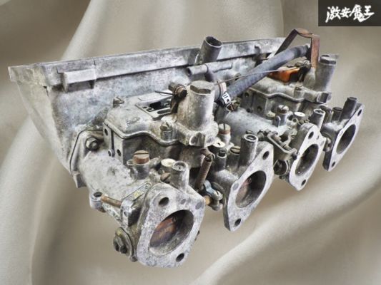 【希少!!】 DELLORTO デロルト イタリア製 40φ キャブレーター キャブ DHLA40 2基 旧車 当時物 レストア 部品取り用 即納 棚16O5拍卖