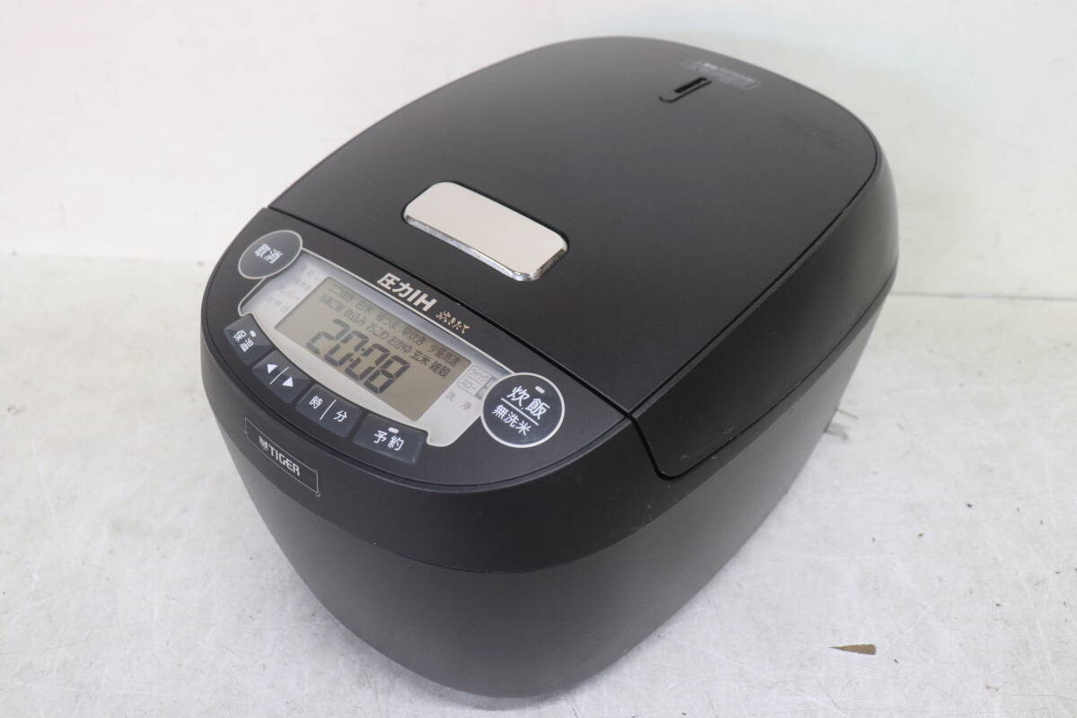 Y12/174 TIGER タイガー JPV-A180 炊きたて 圧力IHジャー炊飯器 10合炊き 2023年製 動作確認済み拍卖