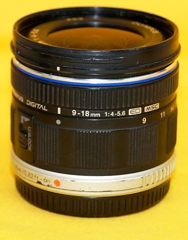 ★一発即決★純正フード付★訳あり★M.ZUIKO DIGITAL ED 9-18mm F4-5.6★オリンパス純正 広角ズームレンズ★最新ファームウェアに更新済★拍卖
