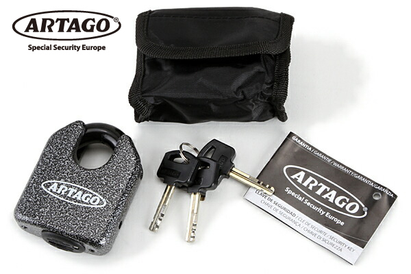 ARTAGO 68T/B アルタゴ #68/TB 鍛造 モノブロック ロック 盗難防止 ロック 防犯 鍵 自転車 バイク セキュリティー 地球ロック拍卖