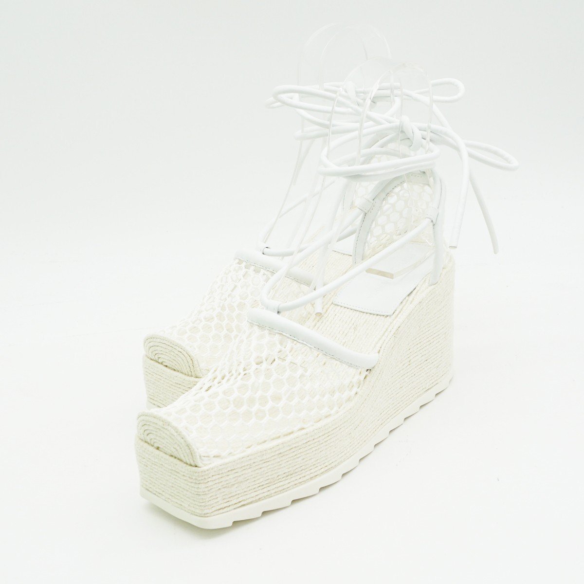 ◇新品同様【BOTTEGA VENETA ボッテガ・ヴェネタ】エスパドリーユ サンダル 689536 39拍卖