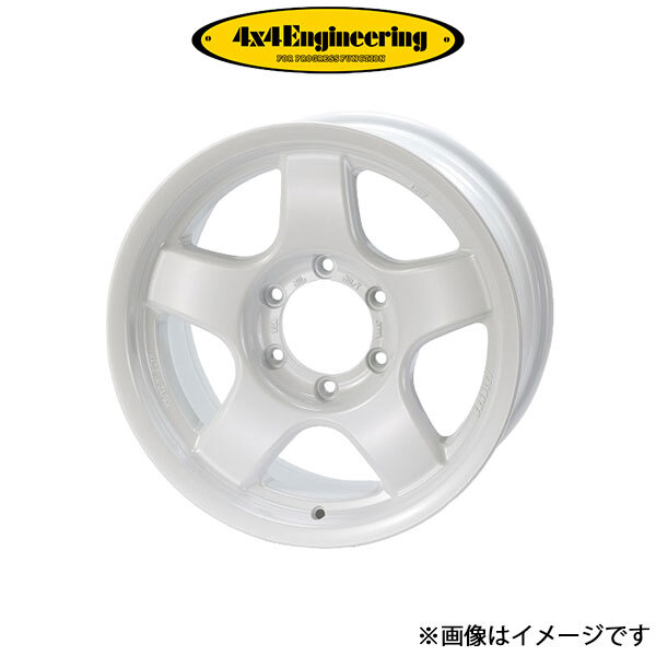 4x4エンジニアリング ブラッドレー V アルミホイール 1本 ハイラックスサーフ 130系(16×6.5J 6-139.7 INSET25)4×4 Engineering BRADLEY V拍卖