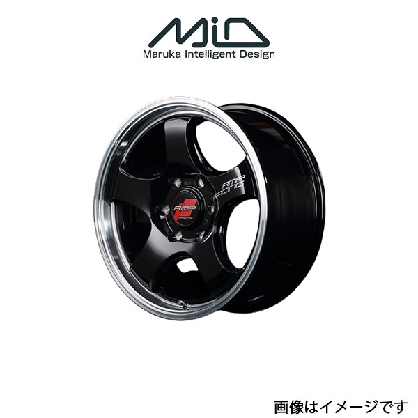 MID RMPレーシング R05HC アルミホイール 4本 ハイエース/レジアスエース 200系(16×6.5J 6-139.7 INSET38 ブラック)RMP RACING拍卖