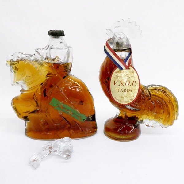 HARDY ハーディ VSOP コニャック CASTAGNON カスタニョン クリスタル アルマニャック 700ml 500ml 40% 2本セット〈O2470〉拍卖