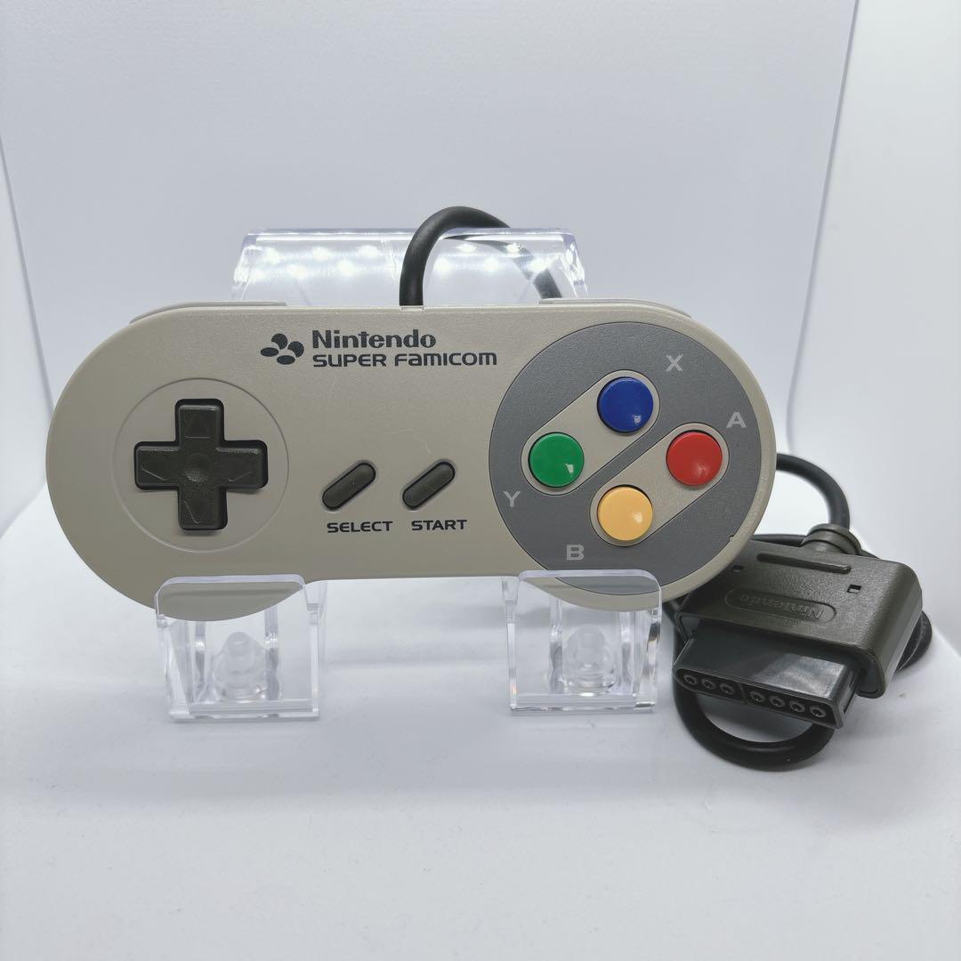 【美品・分解ゴム交換】スーパーファミコンコントローラー メンテナンス済拍卖
