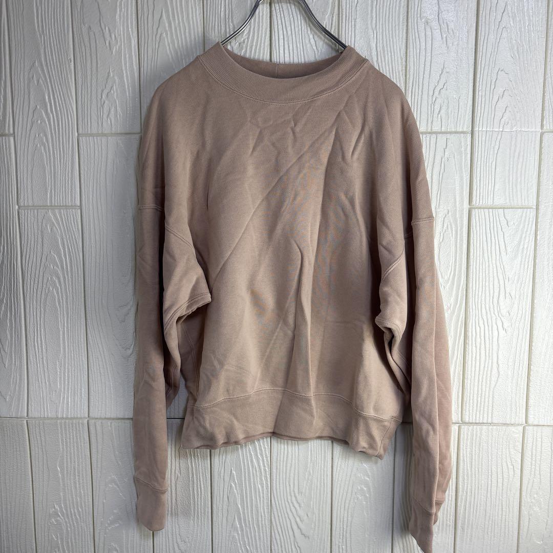 Uniqlo U ベージュ トレーナー Lサイズ 無地拍卖