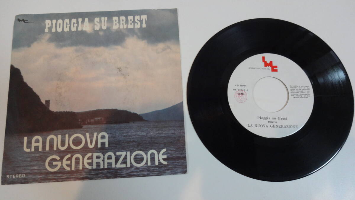 伊盤超レアEP・LA NUOVA GENERAZIONE/PIOGGIA SU BREST拍卖