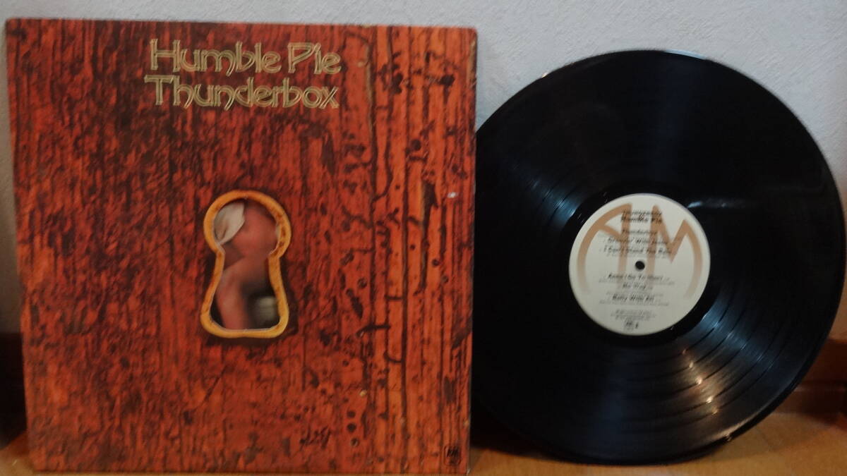US盤変形ジャケLP・HUNBLE PIE/THUNDERBOX拍卖