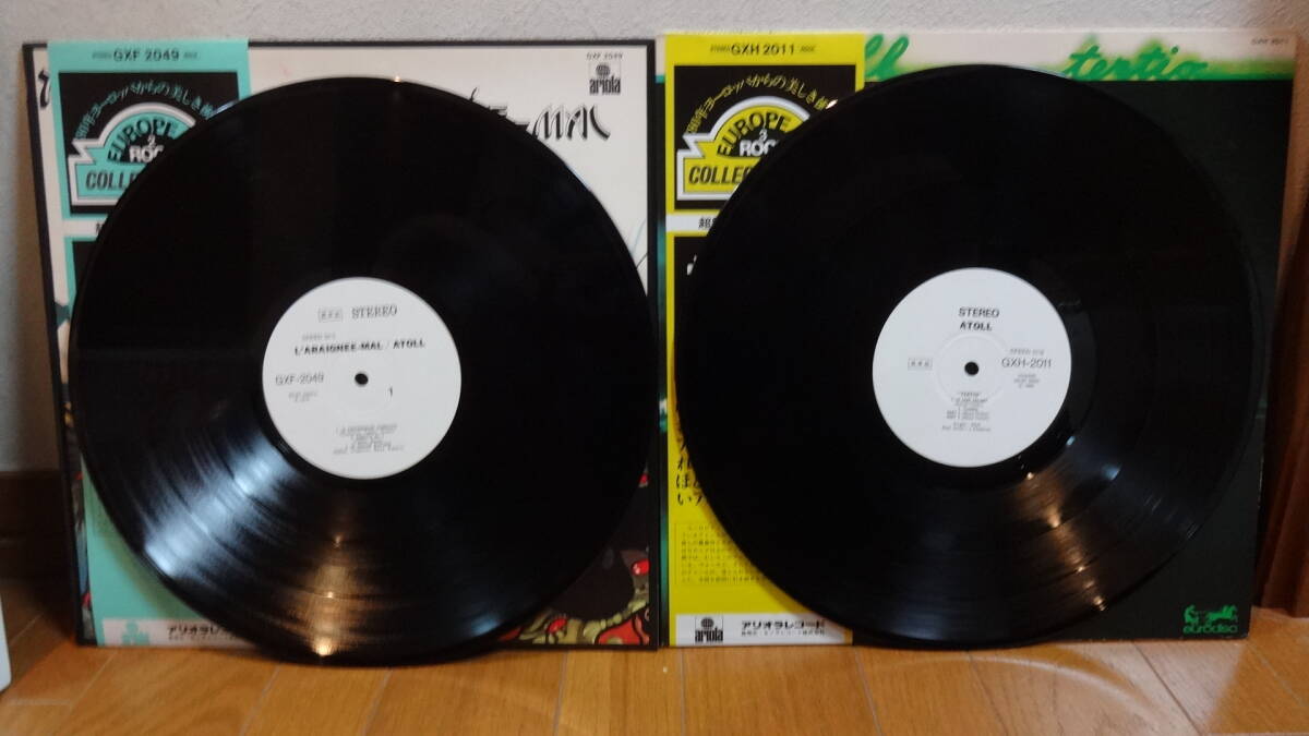 国内見本盤LP・アトール/夢魔+サード・アルバム セット!!!拍卖