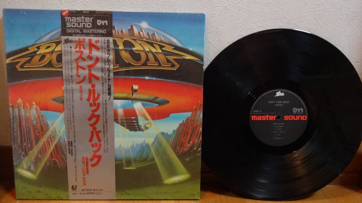 国内盤シュリンク・マスターサウンド・ボストン/ドント・ルック・バック拍卖