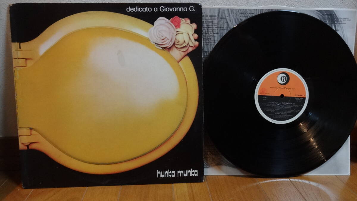 伊盤ウルトラレアLP・HUNKA MUNKA/DEDICATO A GIOVANNA G.拍卖