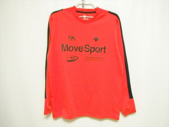 【M267】送料無料★美中古★DESCENTE Move Sport デサント 長袖シャツ XOサイズ 裏面微起毛 スウェット ロンT 大きめ 大きいサイズ xxl 3l 拍卖