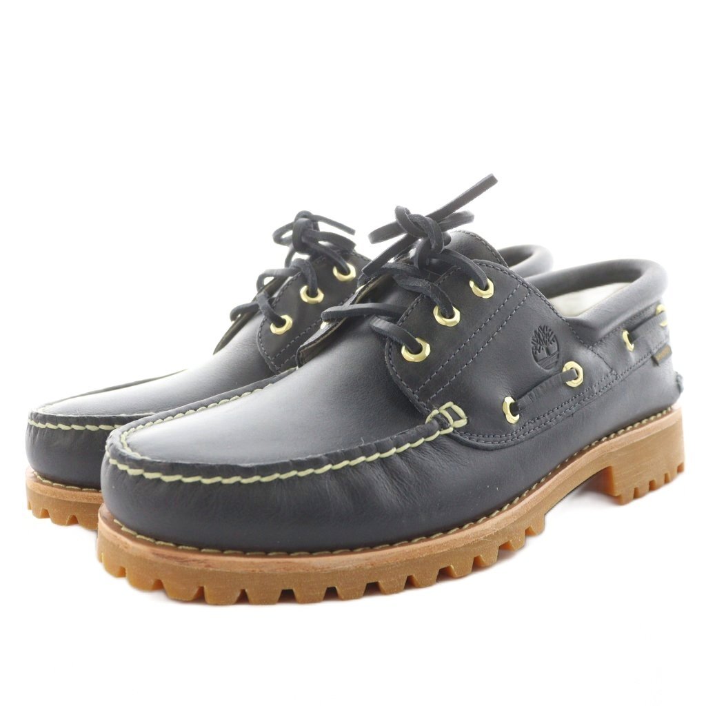 ティンバーランド × エメ レオン ドレ オーセンティック ローファー レザー US10.5 28.5cm 紺拍卖